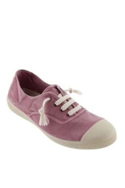 Zapatilla Mujer Victoria Inglesa Lona Envejecida 1661101 Rosado