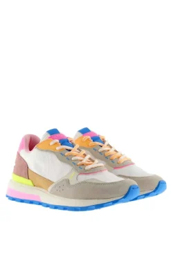 Zapatilla Mujer Victoria luna nylon serraje multicolor 1156110 blanco