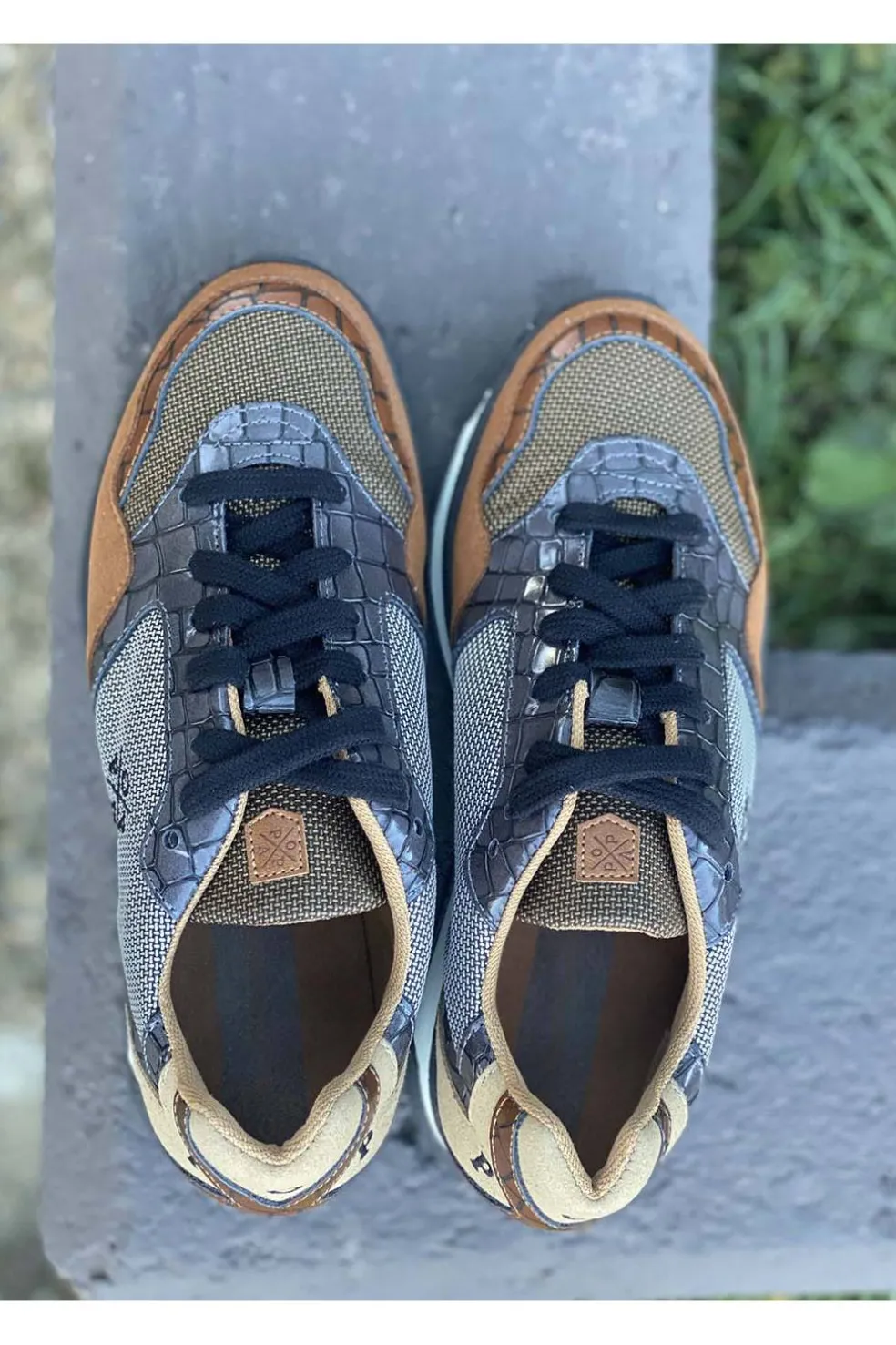 Zapatilla Popa Almanzor Coco Marron