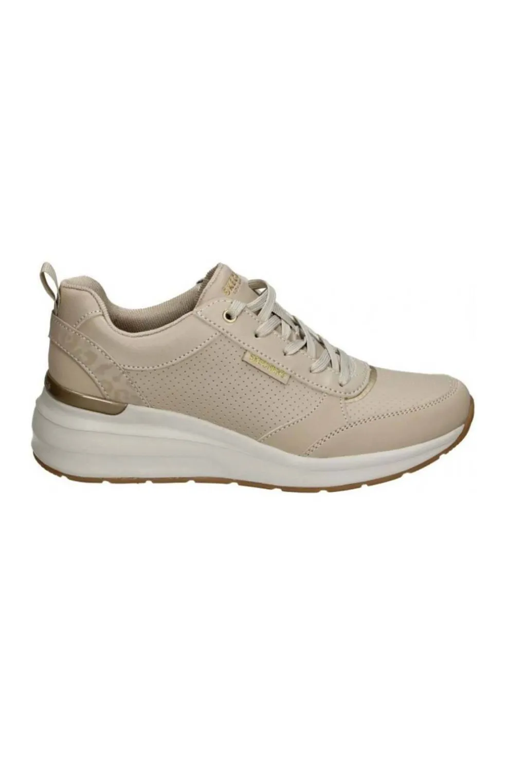 Zapatilla Skechers billion subtle spots 155616 taupe