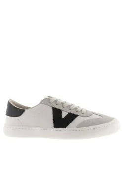 Zapatilla Victoria 1186100 olmo barefoot efecto piel y serraje negro