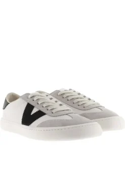 Zapatilla Victoria 1186100 olmo barefoot efecto piel y serraje negro