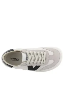 Zapatilla Victoria 1186100 olmo barefoot efecto piel y serraje negro