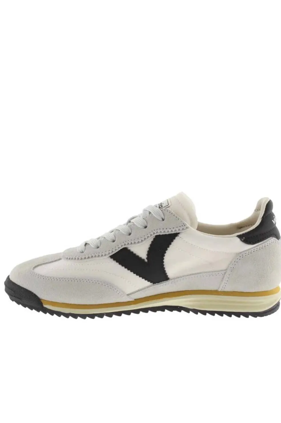 Zapatilla Victoria 1158100 saturno nylon & serraje blanco