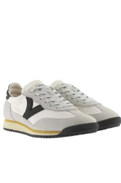 Zapatilla Victoria 1158100 saturno nylon & serraje blanco