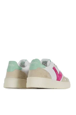 Zapatilla Victoria SEUL EFECTO PIEL & SERRAJE Melon 1275101