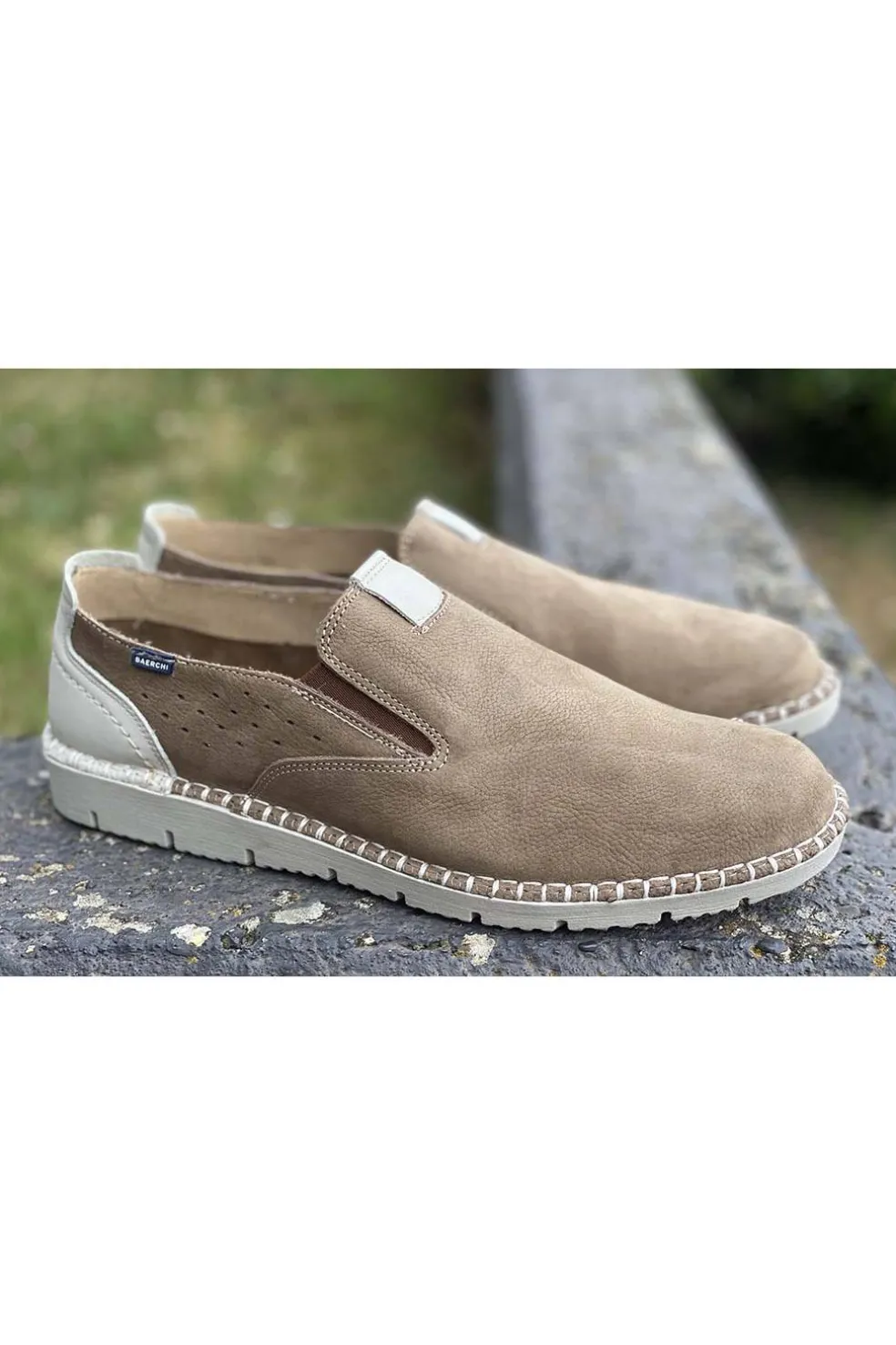 Zapato Baerchi 7272 nougat porcelana