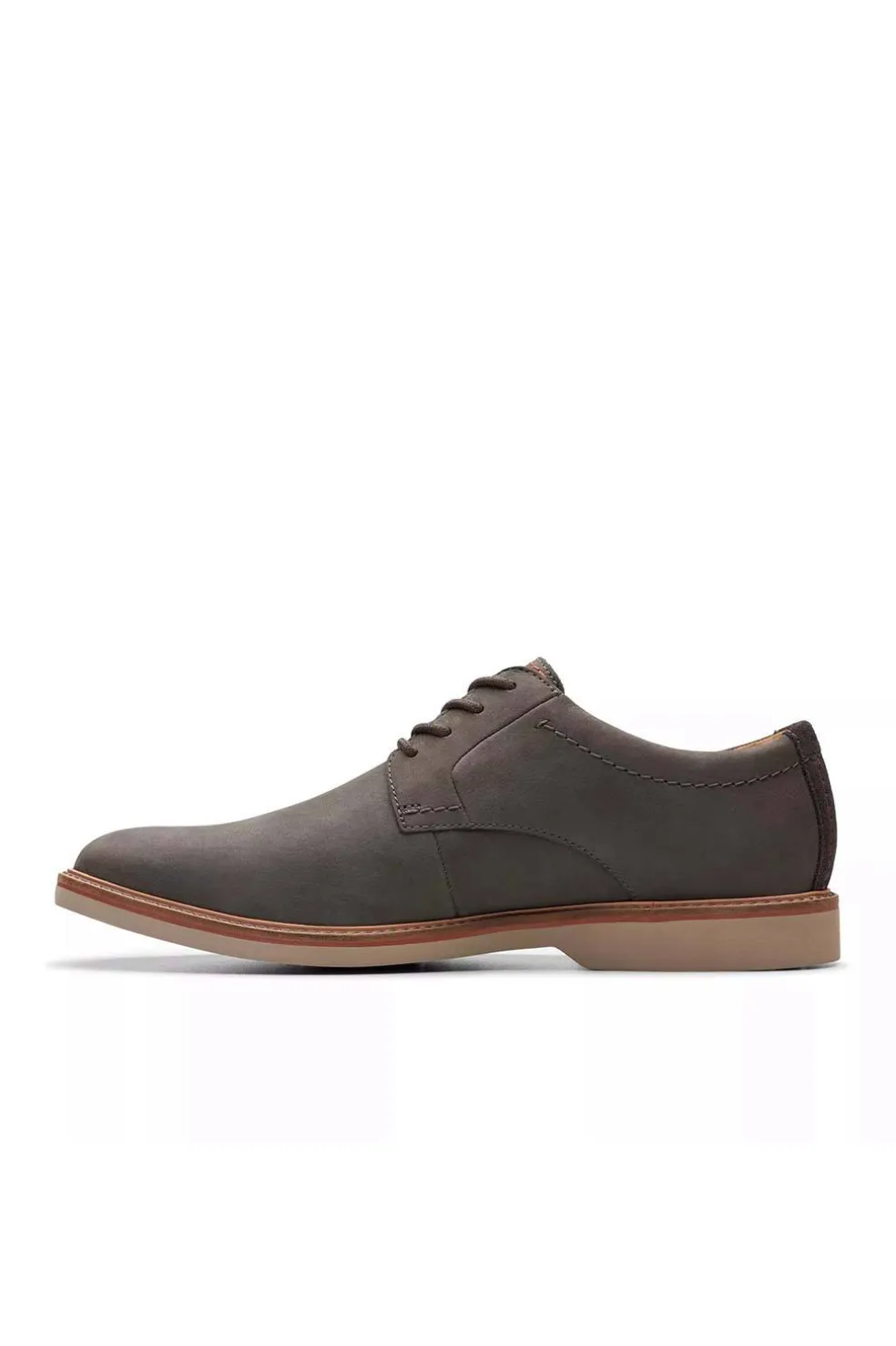 Zapato Clarks Hombre Atticus lt lace dark grey nubuck