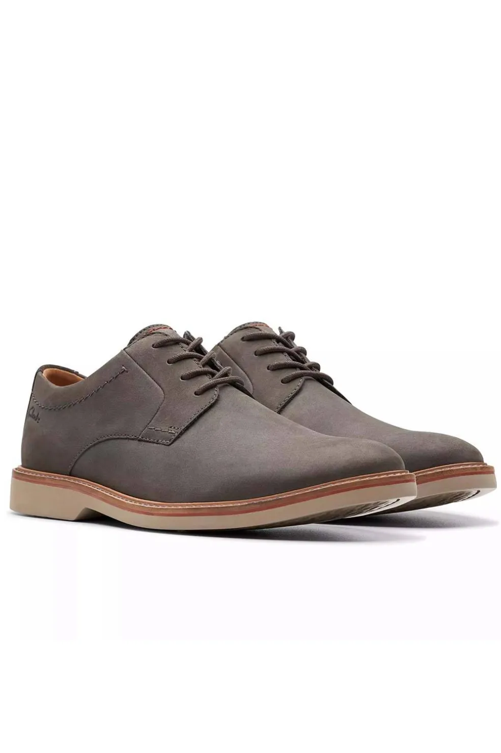 Zapato Clarks Hombre Atticus lt lace dark grey nubuck