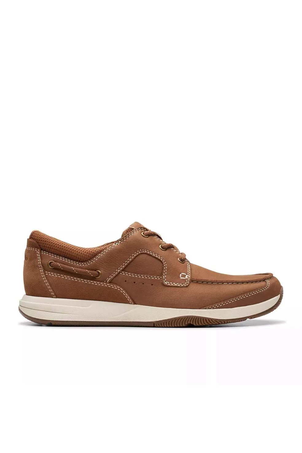 Zapato Clarks Hombre sailview lace light tan