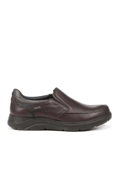 zapato Fluchos denver f1312 slip on castaño