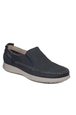 Zapato Hombre Callaghan 62201 Nobuck Soft Azul Kiowa