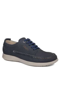 Zapato Hombre Callaghan 62200 Nobuck Azul Kiowa