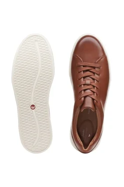 Zapato Hombre Clarks Un Costa Lace Cuero Marrón