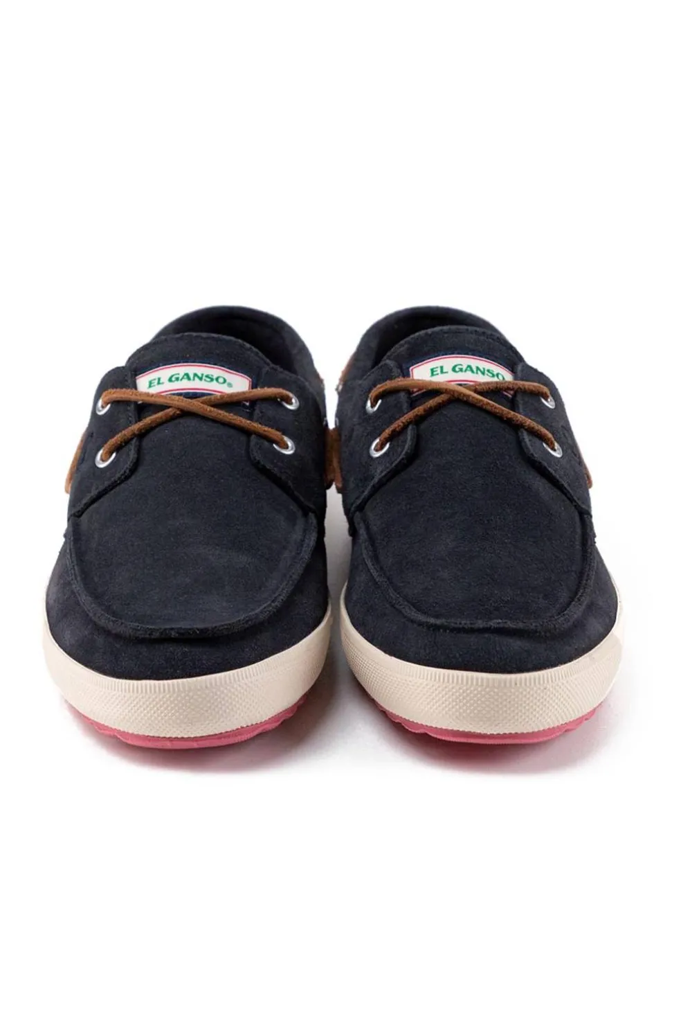 Zapato Hombre El Ganso Naútico Ante 1120s250031 Marino