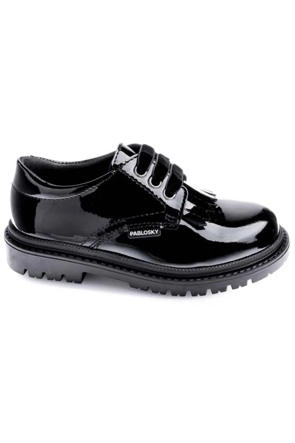 Zapato Infantil Pablosky 356519 Charol Negro