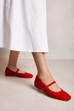 Zapato Mujer Bryan 5617 pearl nicolle rojo