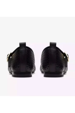 Zapato mujer Clarks fawna jane black leather