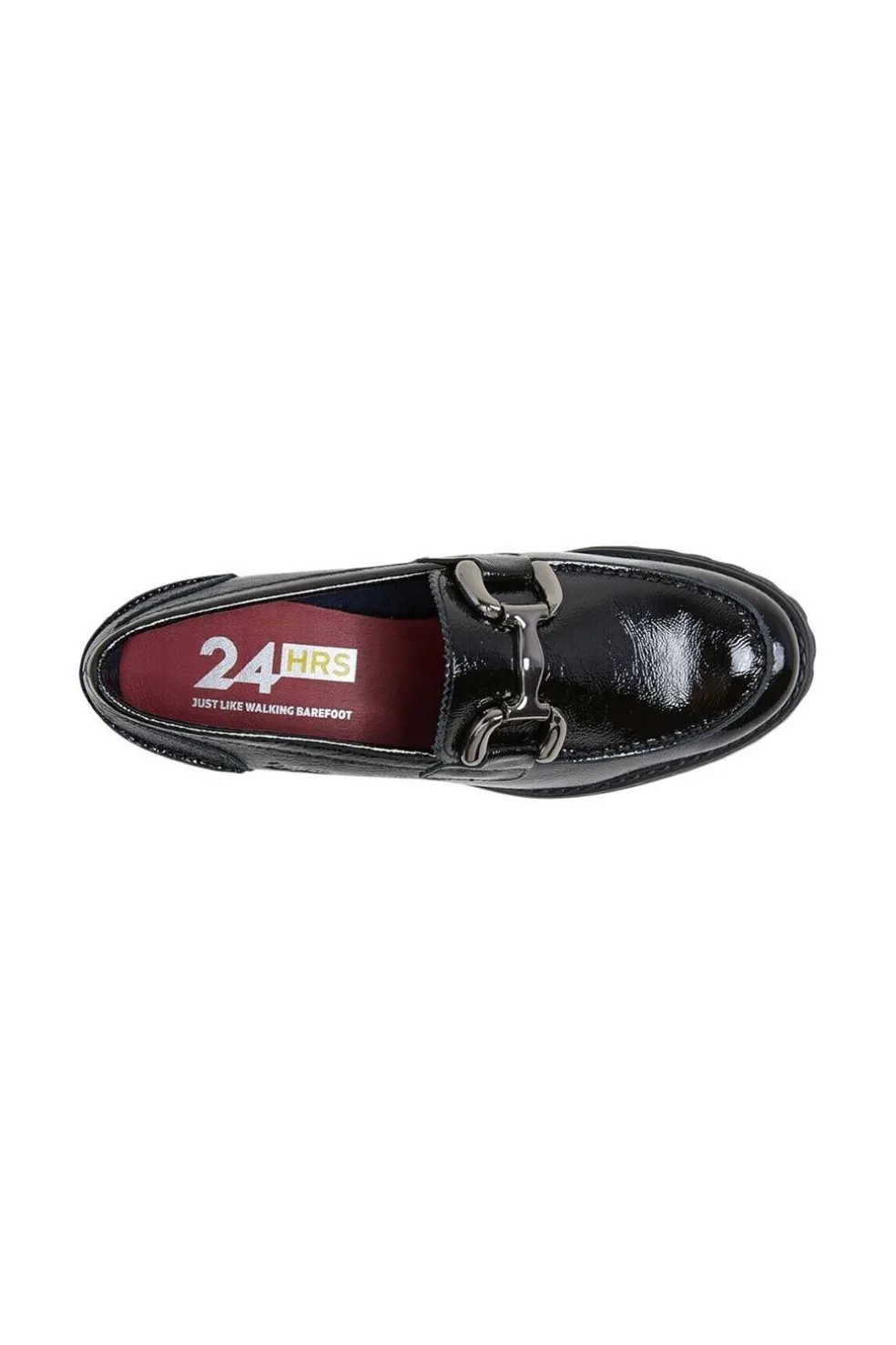 zapato mujer 24hrs 26565 negro