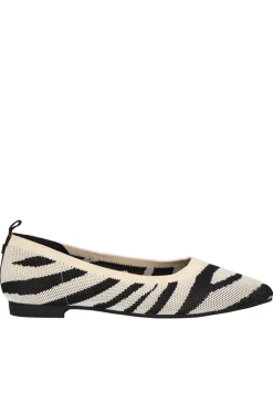 Zapato Mujer La Strada 2303404 5493 Black beige Knitted