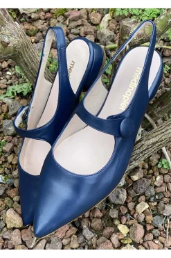 Zapato Mujer Medinapiel 14004 Napa Marino