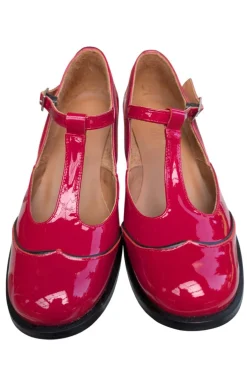 Zapato Mujer Nemonic 2053 Charol Rojo