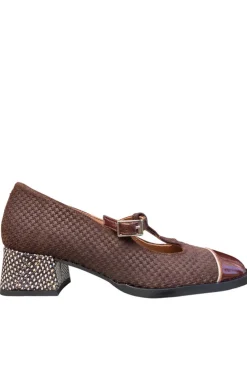 Zapato Mujer Nemonic 2392 Charol Marron