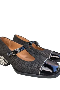 Zapato Mujer Nemonic 2392 Charol Negro Liberty