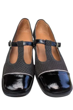 Zapato Mujer Nemonic 2392 Charol Negro Liberty