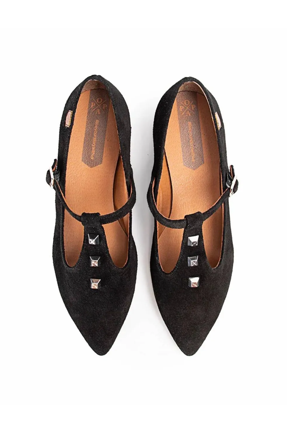 Zapato Popa Lya Adornos Negro