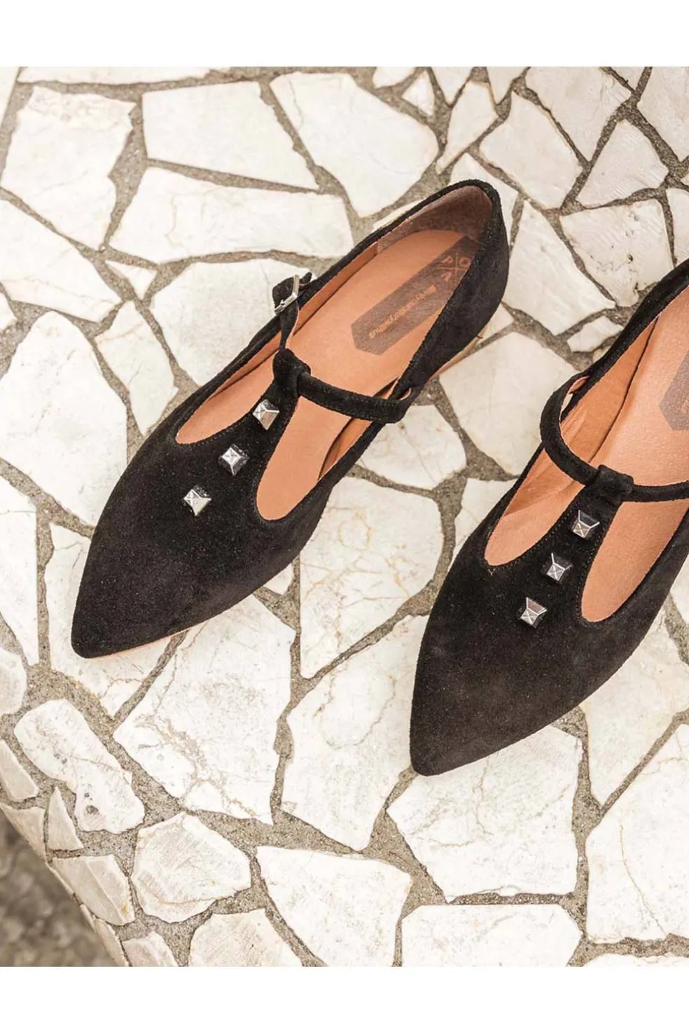 Zapato Popa Lya Adornos Negro