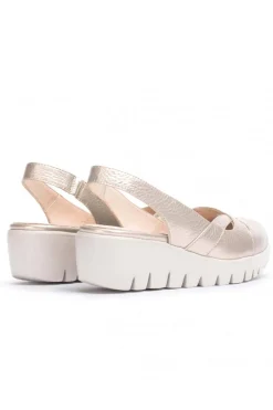 Zapato Wonders c 33290 platino