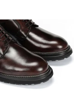 Zapatos Fluchos lincon f2054 castaño